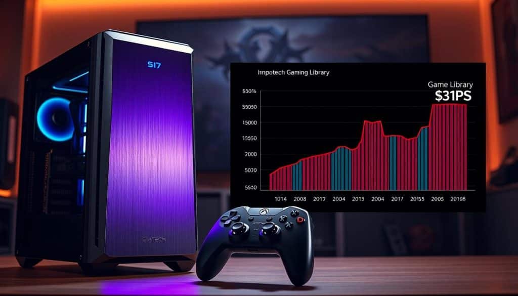 gaming PC vs console game libraries